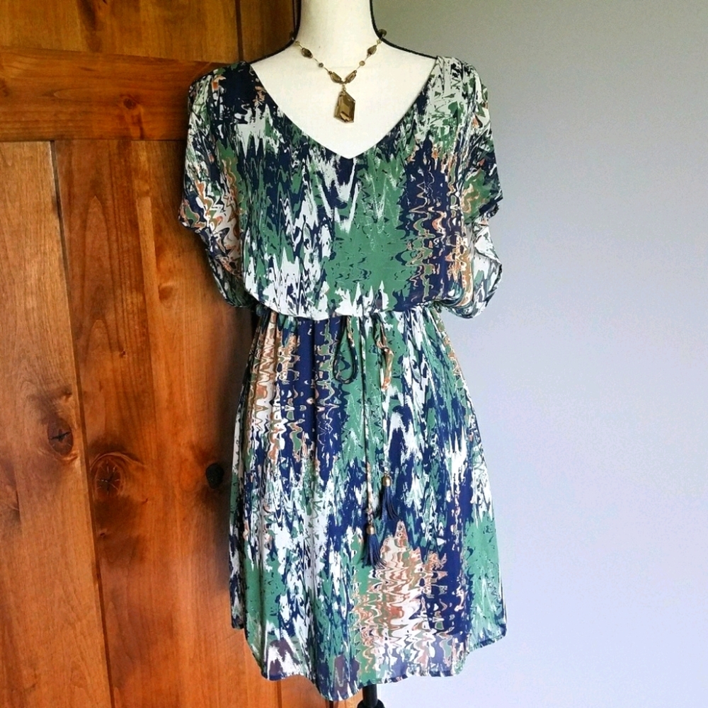 Watercolor dress